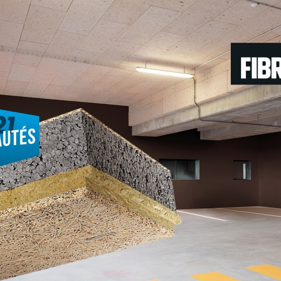 Knauf FIBRA, des innovations qui révolutionnent l'isolation des sous-faces de dalles